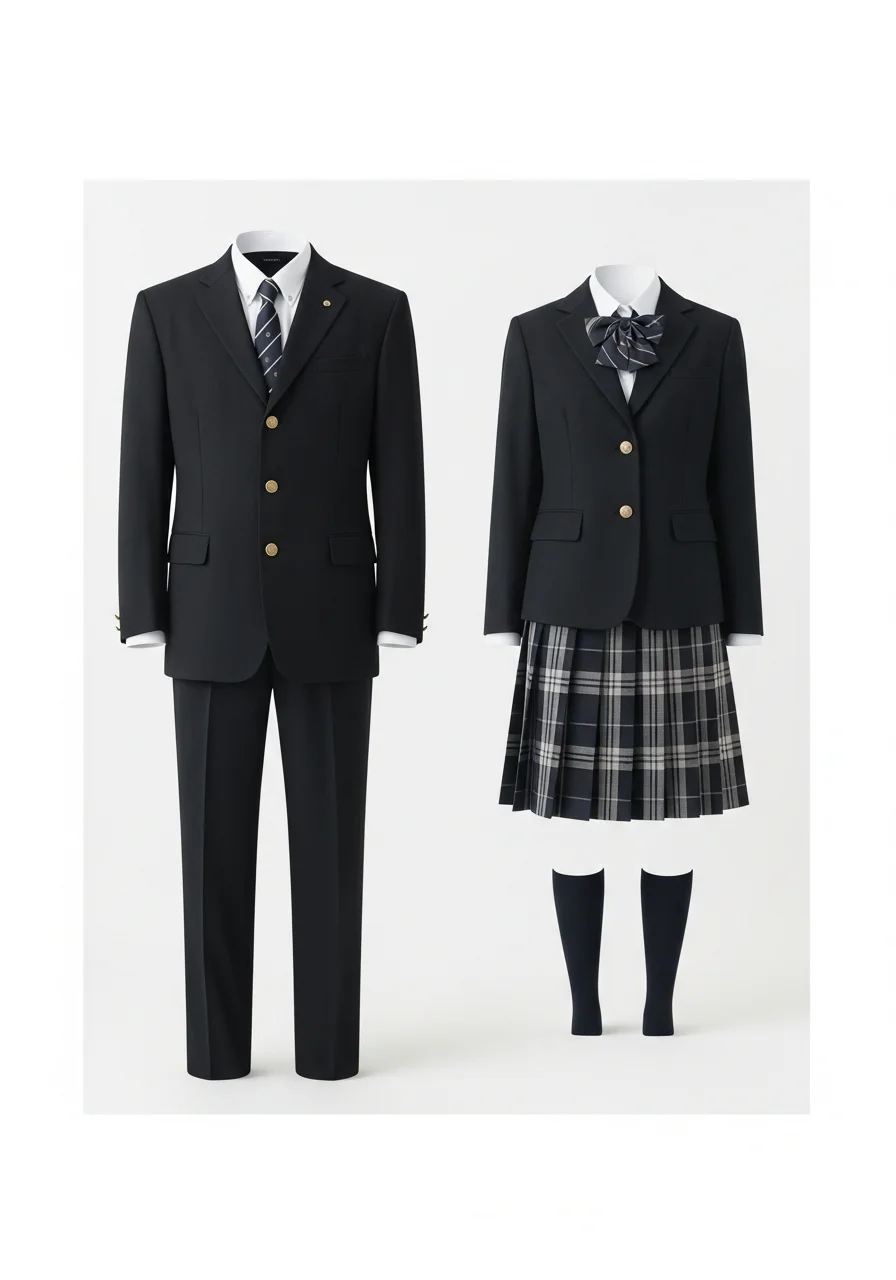 京都先端科学大学附属中学校の制服