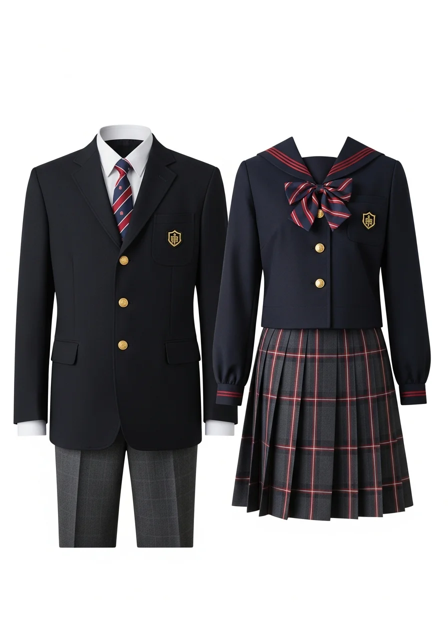 京都橘中学校の制服