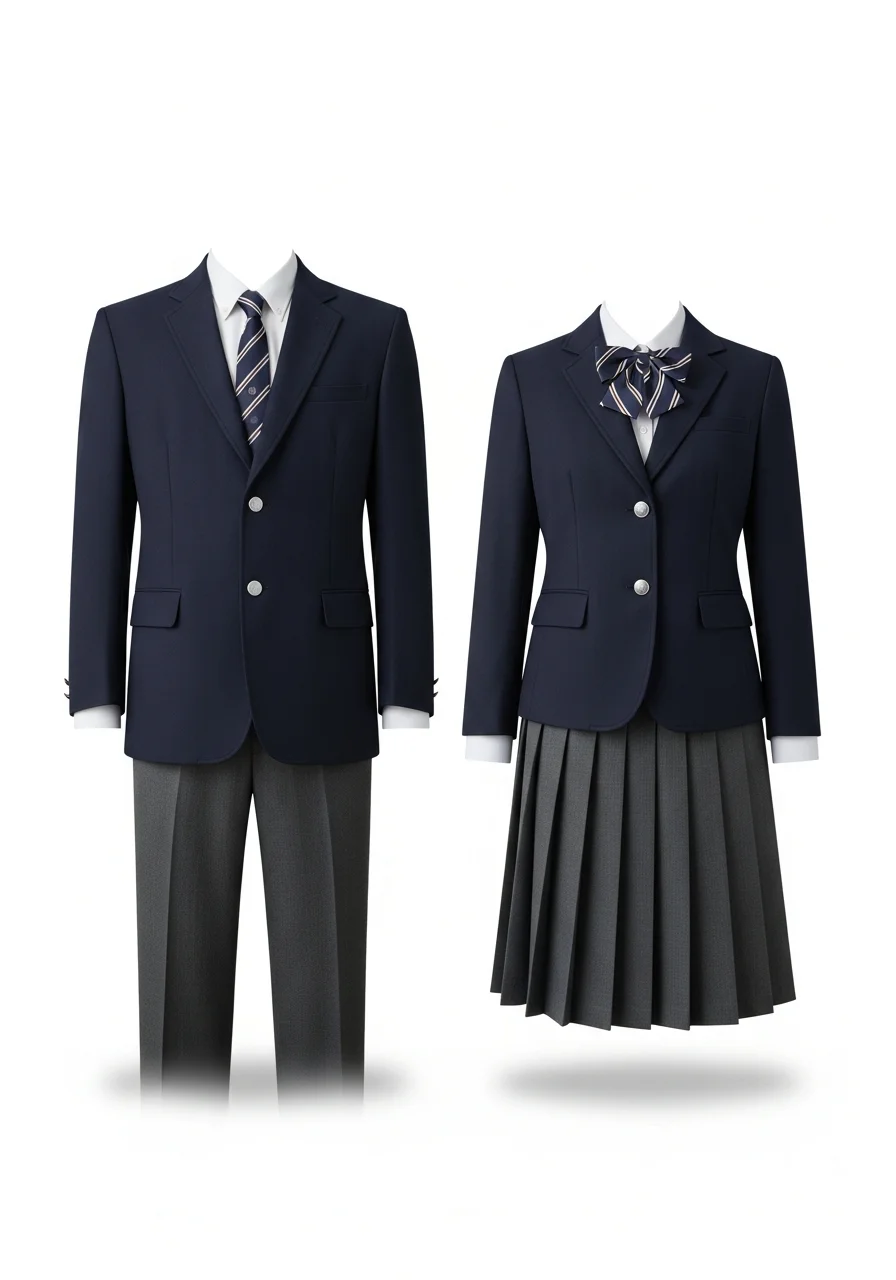 明星中学校の制服