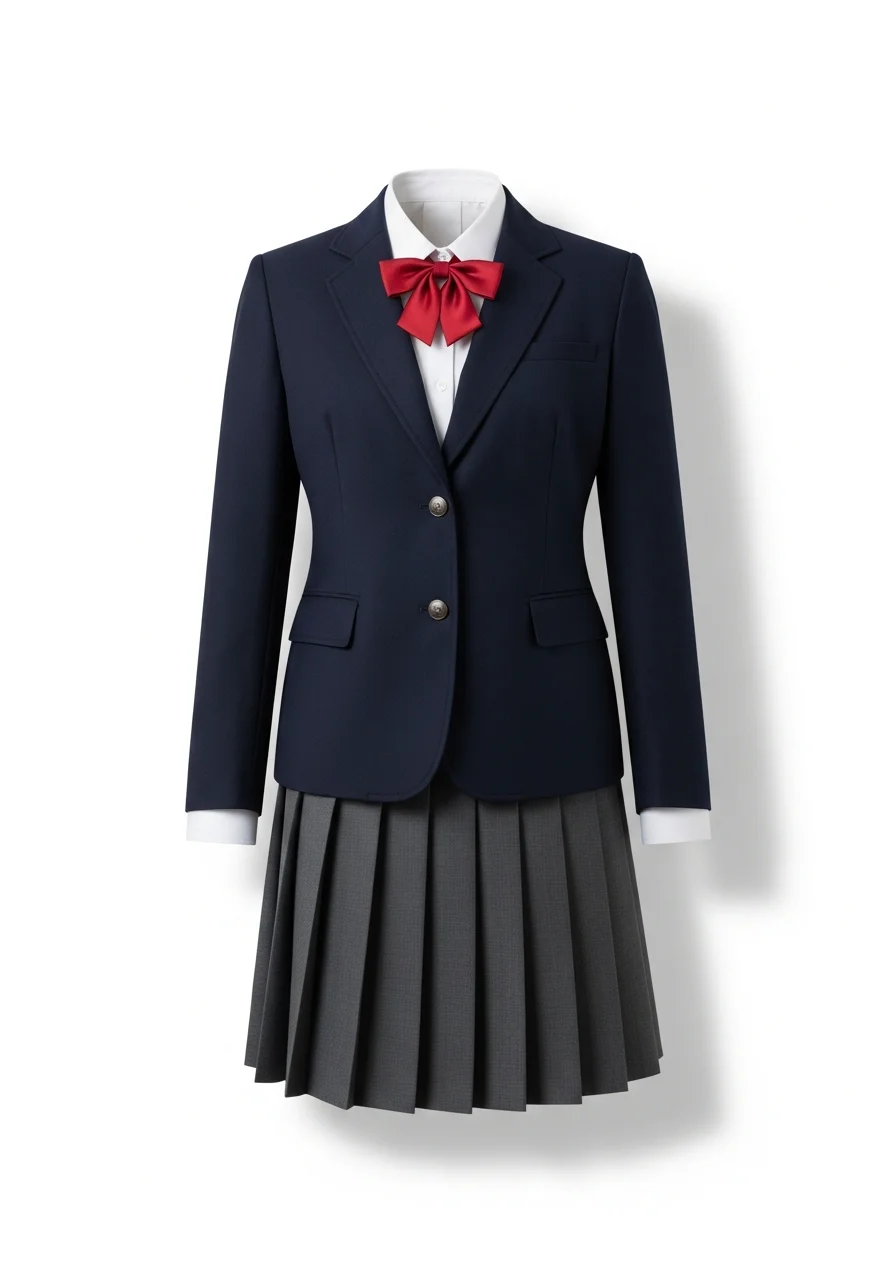 捜真女学校中学部の制服