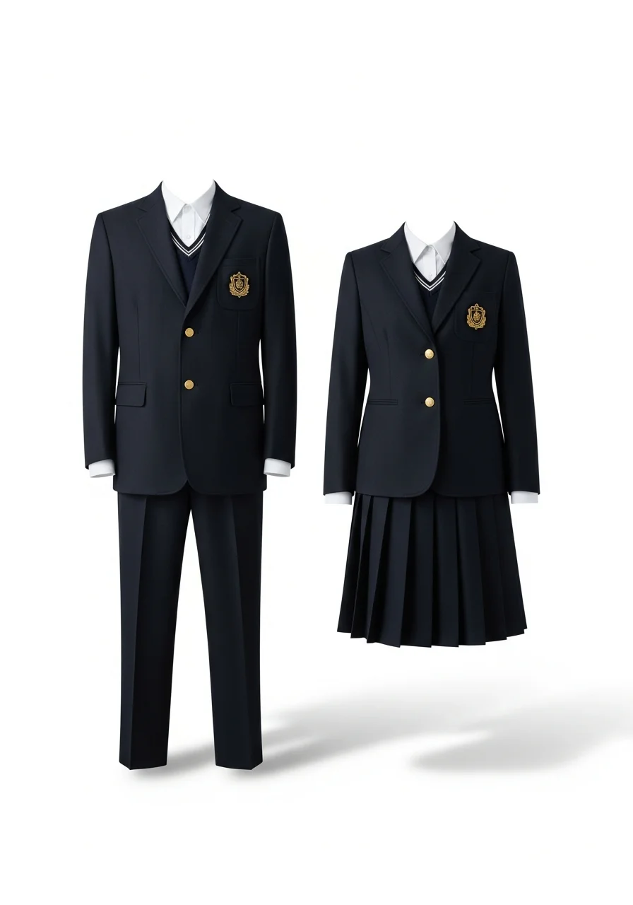 滝川第二中学校の制服
