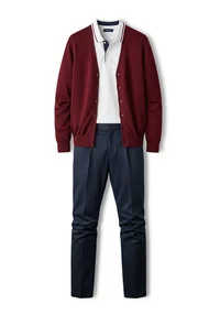 早稲田大学高等学院中学部の私服イメージ