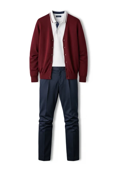 早稲田大学高等学院中学部の私服イメージ