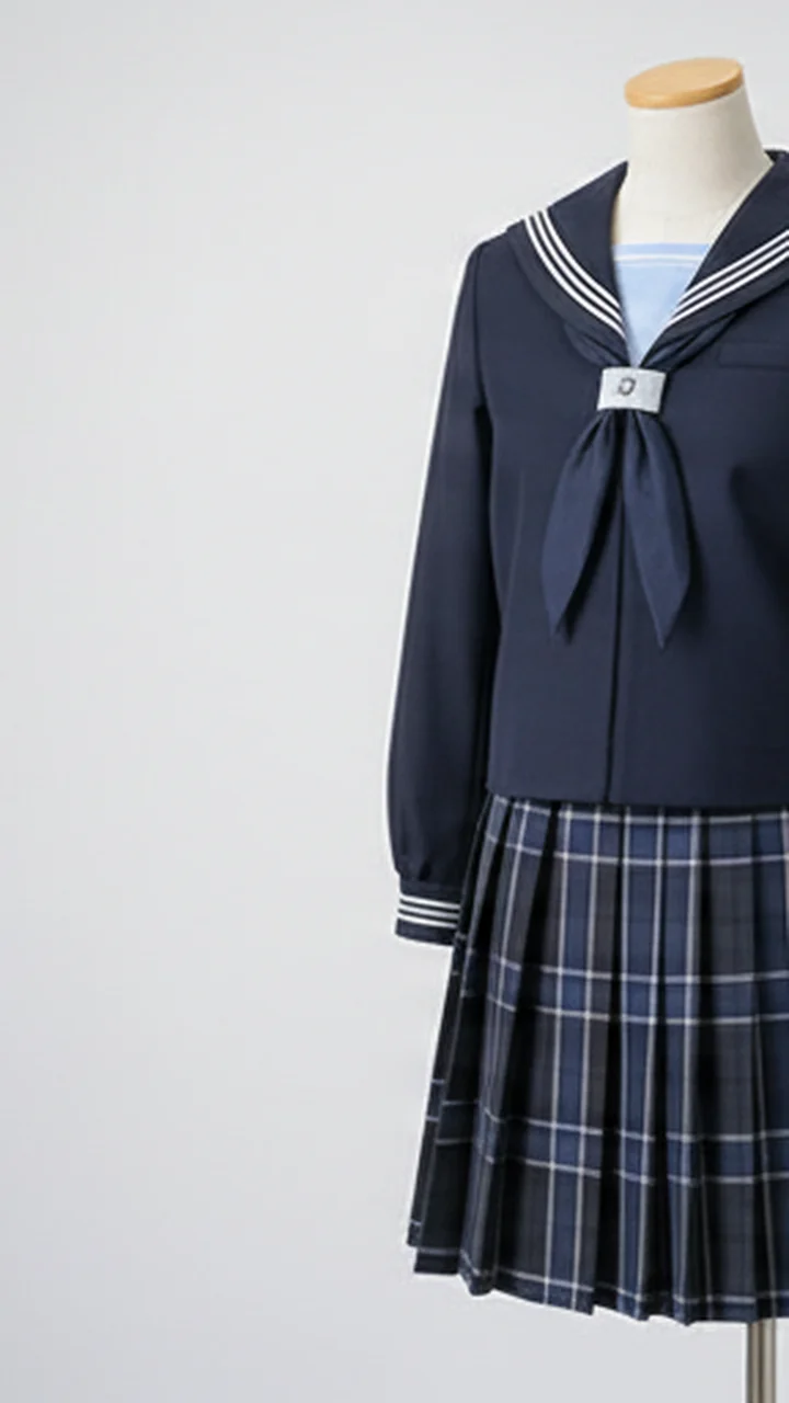 横浜雙葉中学校の制服